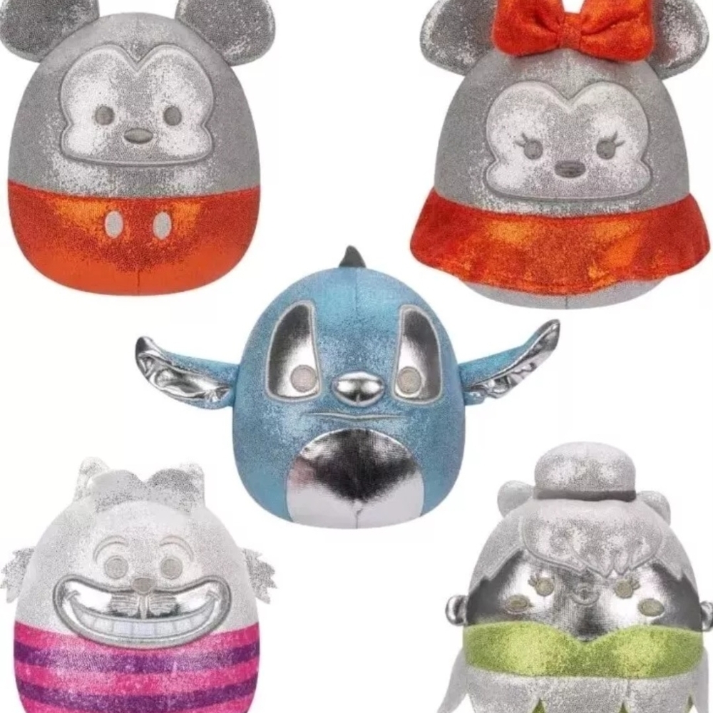 Squishmallows Disney 100 - 5pk box set New - Picture 4 of 8